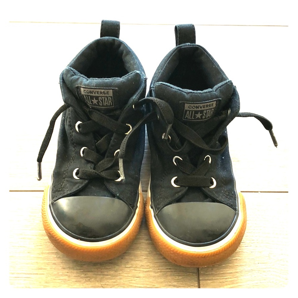 Toddler Black Converse